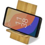 Okiyo Ekslens Bamboo Phone Stand - Image 5