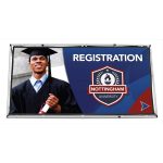 Fade Resistant A-Frame with Fabric Print 2m x 1m - Image 5