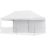 Coated Steel Sublimated Gazebo 6m x 3m - 1 Short Half-Wall Skin - 1 Long Full Wall Skin - Image 5