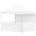 Coated Steel Sublimated Gazebo 3m x 3m - 3 Half-Wall Skins -1 Full-Wall Skin - Image 3
