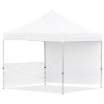Coated Steel Sublimated Gazebo 3m x 3m - 1 Half-Wall Skin - 1 Full-Wall Skin - Image 6