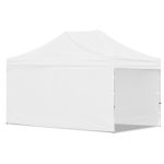 Coated Steel Sublimated Gazebo 4.5 x 3m - 2 Long Full-Wall Skins - Image 3