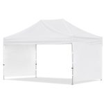 Coated Steel Sublimated Gazebo 4.5m x 3m -  2 Short Full-Wall Skins - Image 6