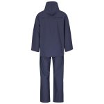 Light Hurricane Rubberised Polyester/PVC Rainsuit - Navy - Image 2